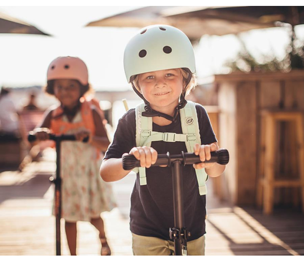 Scoot & Ride Kask Ochronny S-M dla dzieci 3+ Kiwi - 573785 - zdjęcie 6